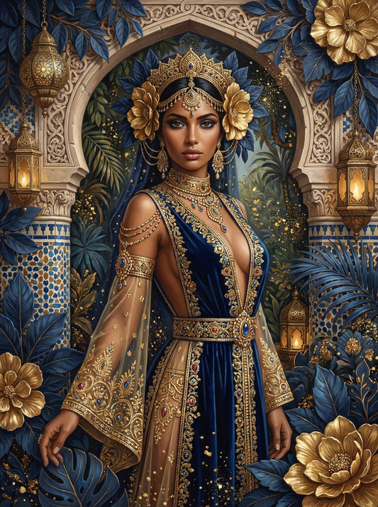 Ornate Arch Princess (Diamond Painting)