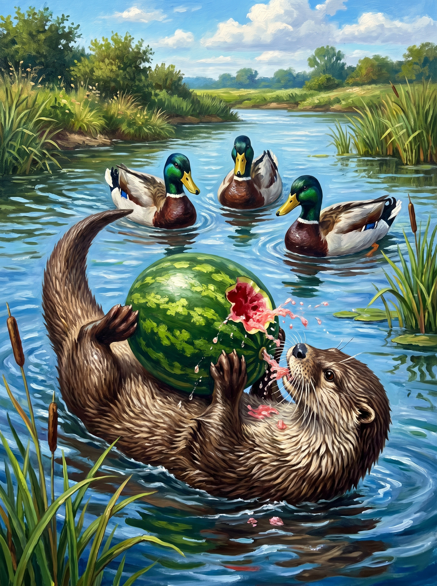 Otter Watermelon