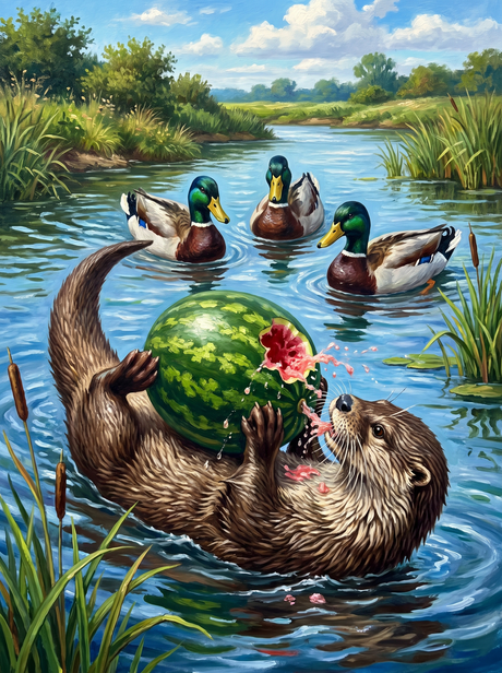 Otter Watermelon