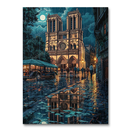 Notre Dame Cathedral (Diamond Painting) Diamond Painting kit