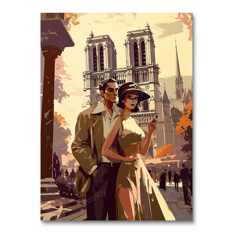 Strolling in Time (Diamond Painting) Diamond Painting kit