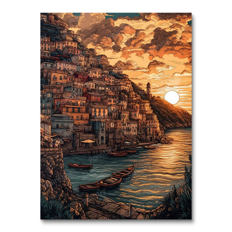 Amalfi Coast I (Diamond Painting) Diamond Painting kit