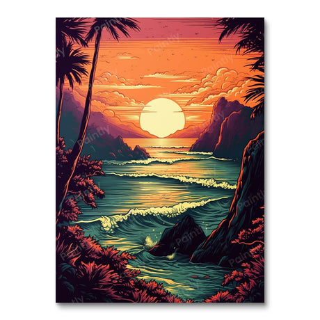 Sunset Rendezvous (Diamond Painting) Diamond Painting kit