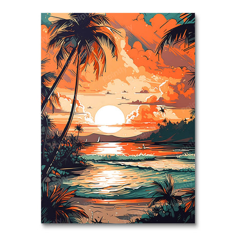 Seaside Serenity (Diamond Painting) Diamond Painting kit