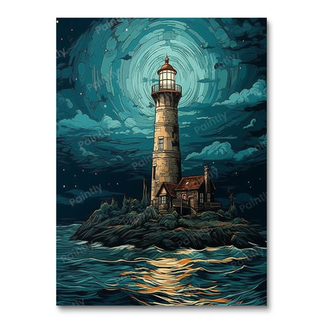 Seaside Solitude (Diamond Painting) Diamond Painting kit
