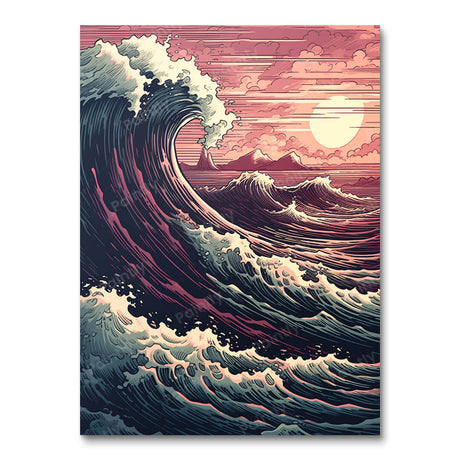 Wave Waltz (Diamond Painting) Diamond Painting kit