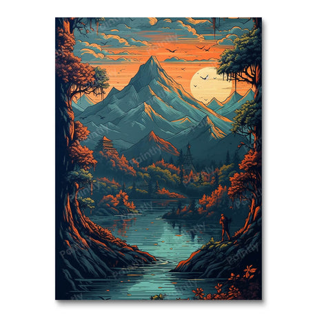 Dusk Delights (Diamond Painting) Diamond Painting kit