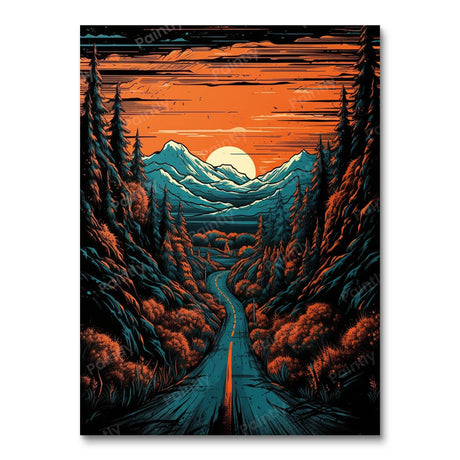 Dusk's Embrace (Diamond Painting) Diamond Painting kit