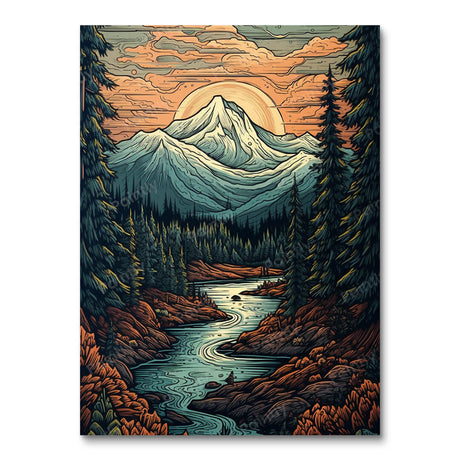 Ethereal Dusk (Diamond Painting) Diamond Painting kit