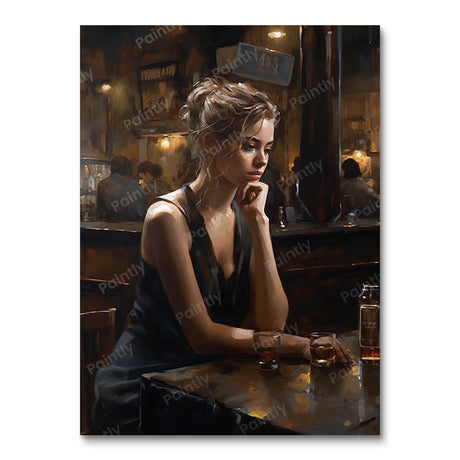 Savoring Solitude (Diamond Painting) Diamond Painting kit