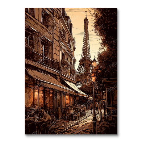 French Caf�� Flair (Diamond Painting) Diamond Painting kit