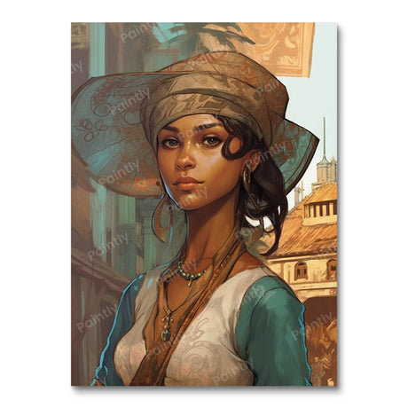 Afro-Caribbean Elegance (Diamond Painting) Diamond Painting kit