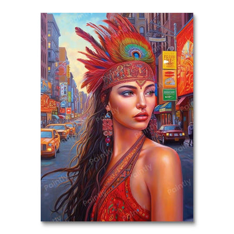 A Juxtaposition of Cultures (Diamond Painting) Diamond Painting kit