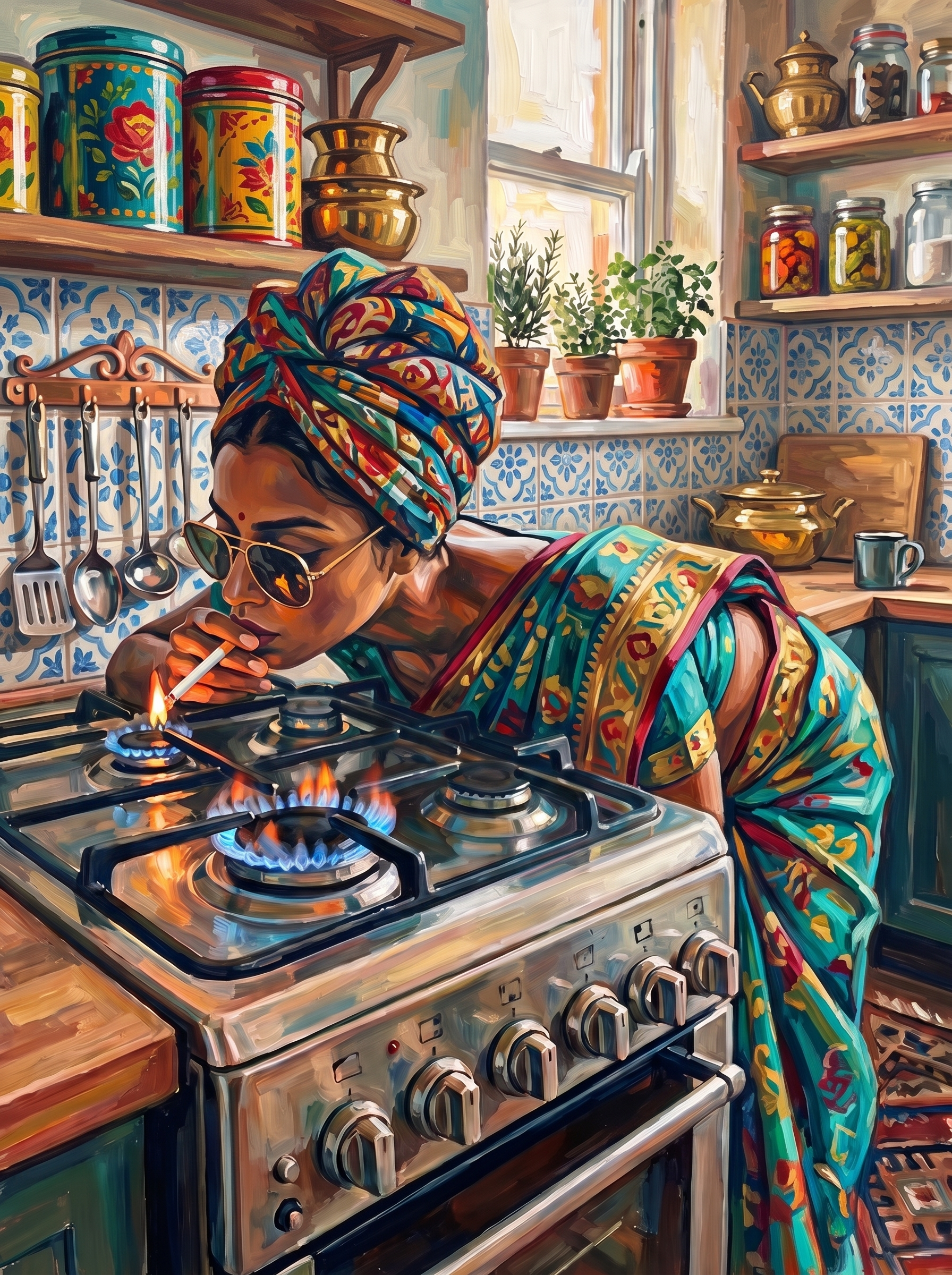 Painted Tins Kitchen
