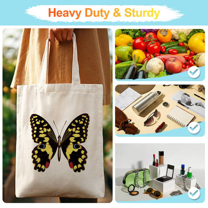 Yellow-Spotted Swallowtail paint by numbers tote bag – image 14