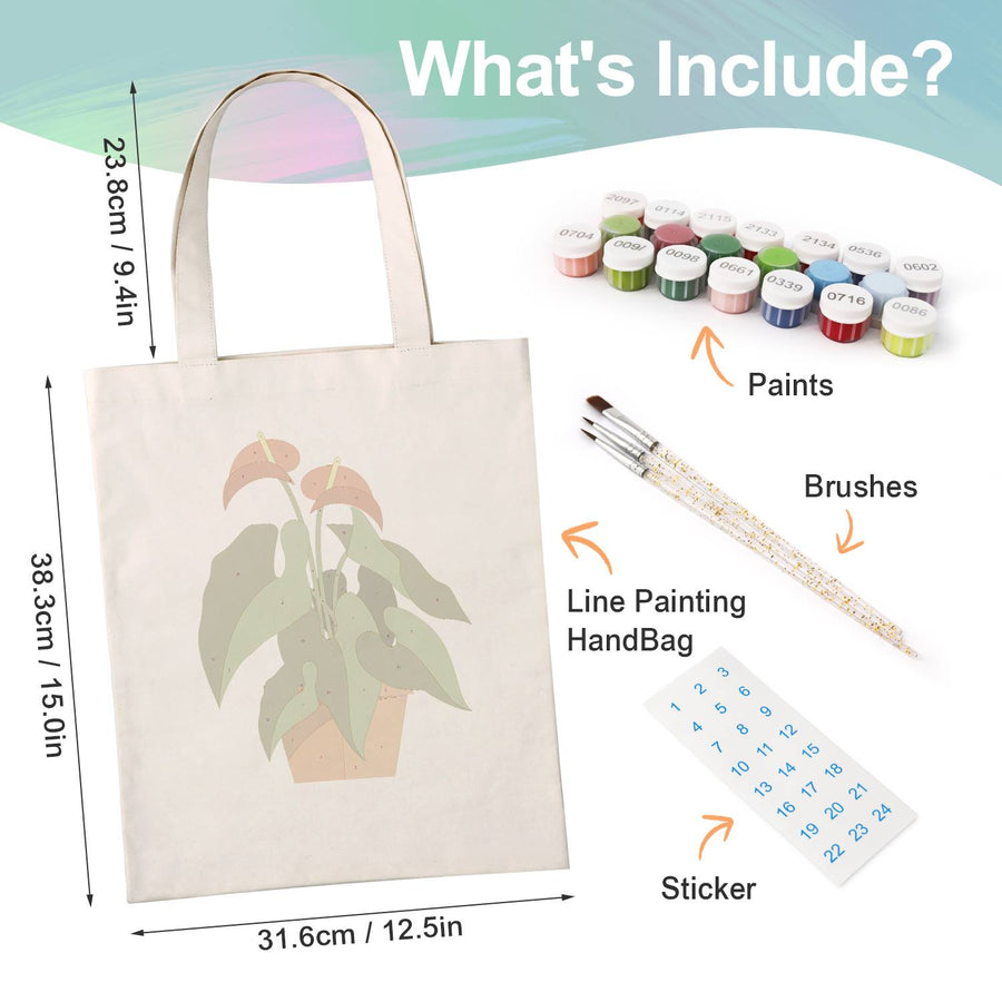 Tote bag kit contents