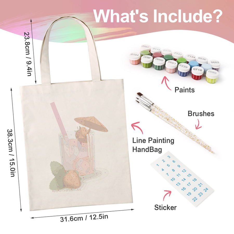 Tote bag kit contents
