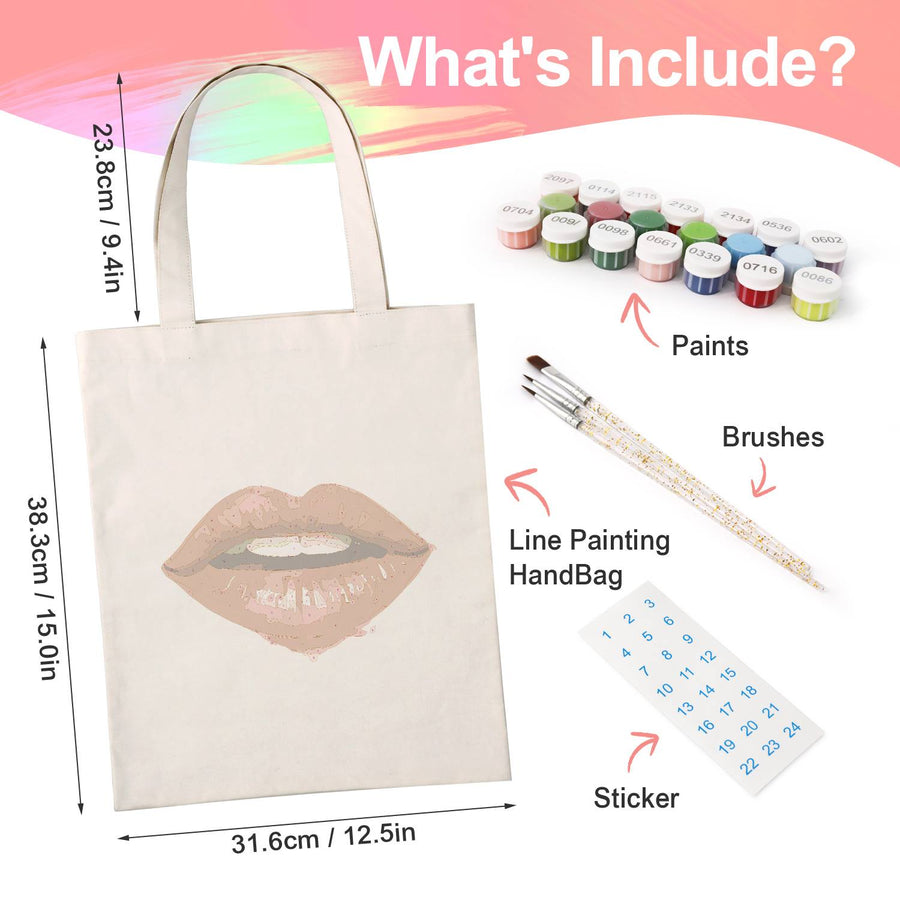 Tote bag kit contents