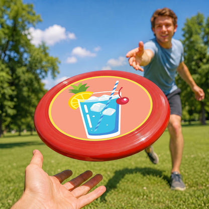 Tropical Blue Drink (Paint by Numbers Flying Disc)