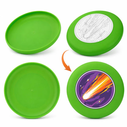Shooting Star (Paint by Numbers Flying Disc)