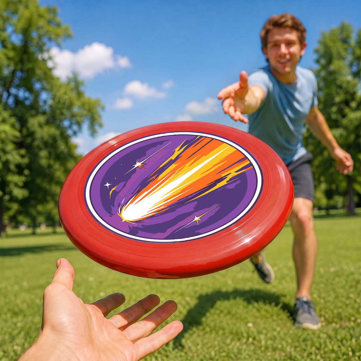 Shooting Star (Paint by Numbers Flying Disc)