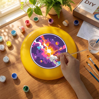 Cosmic Nebula (Paint by Numbers Flying Disc)
