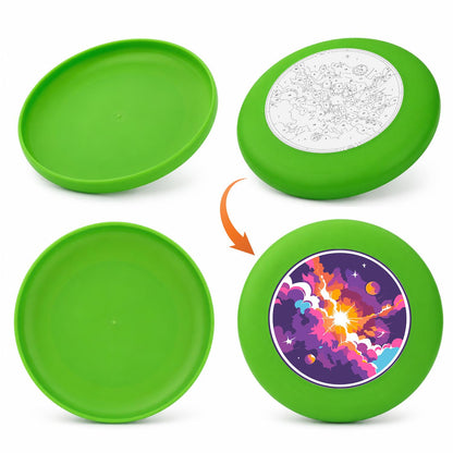 Cosmic Nebula (Paint by Numbers Flying Disc)