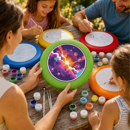 Cosmic Nebula (Paint by Numbers Flying Disc)
