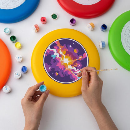 Cosmic Nebula (Paint by Numbers Flying Disc)