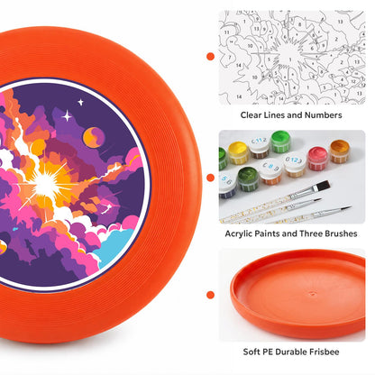 Cosmic Nebula (Paint by Numbers Flying Disc)