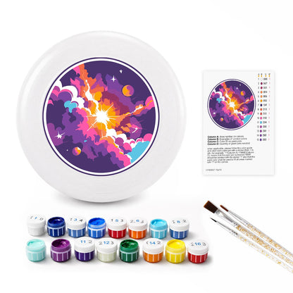 Cosmic Nebula (Paint by Numbers Flying Disc)
