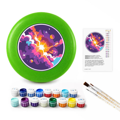 Cosmic Nebula (Paint by Numbers Flying Disc)