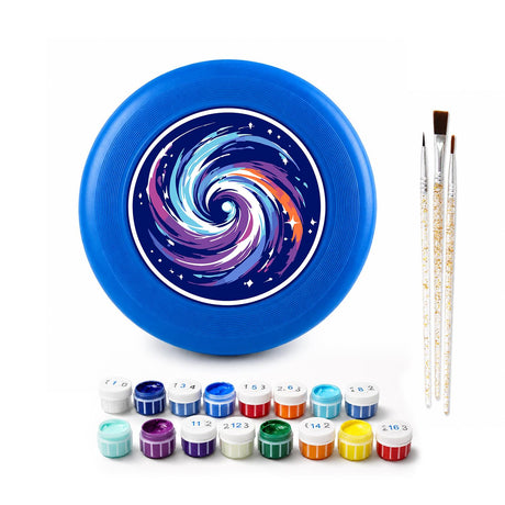 Spiral Galaxy (Paint by Numbers Flying Disc)