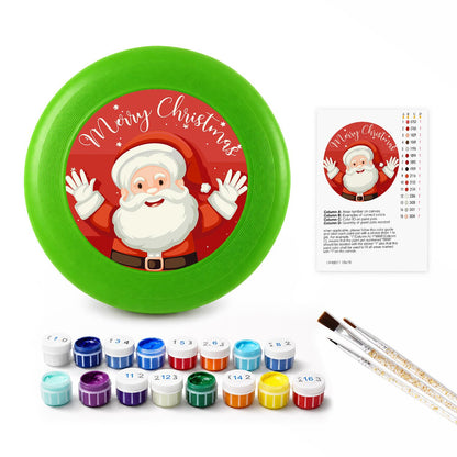 Santa Says Merry Christmas (Paint by Numbers Flying Disc)