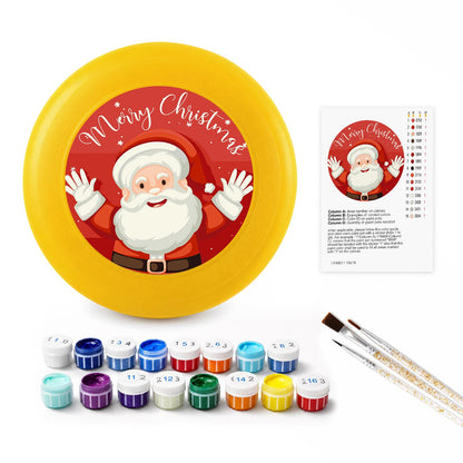 Santa Says Merry Christmas (Paint by Numbers Flying Disc)