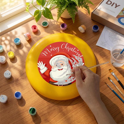 Santa Says Merry Christmas (Paint by Numbers Flying Disc)
