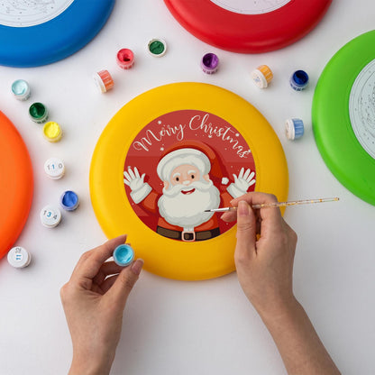 Santa Says Merry Christmas (Paint by Numbers Flying Disc)
