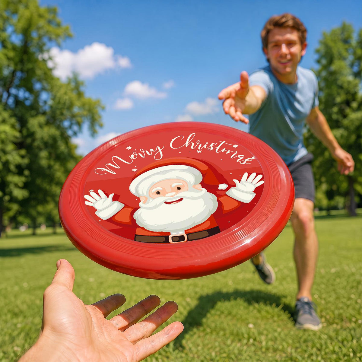 Santa Says Merry Christmas (Paint by Numbers Flying Disc)