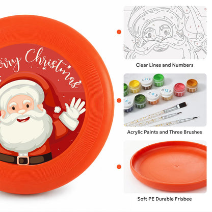 Santa Says Merry Christmas (Paint by Numbers Flying Disc)