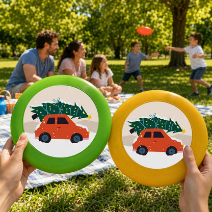 Christmas Tree Road Trip (Paint by Numbers Flying Disc)