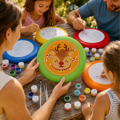 Little Reindeer Smile (Paint by Numbers Flying Disc)