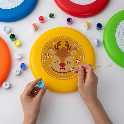 Little Reindeer Smile (Paint by Numbers Flying Disc)