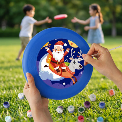 Santa Sleigh Adventure (Paint by Numbers Flying Disc)
