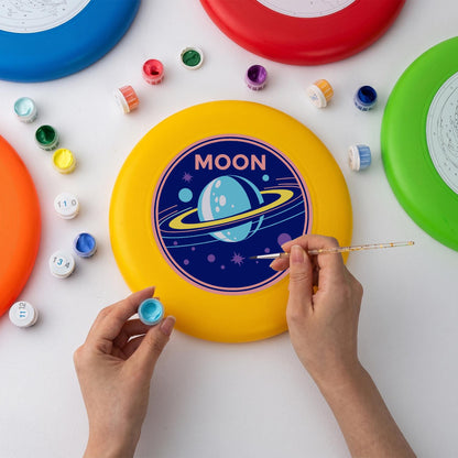 Moon Explorer (Paint by Numbers Flying Disc)