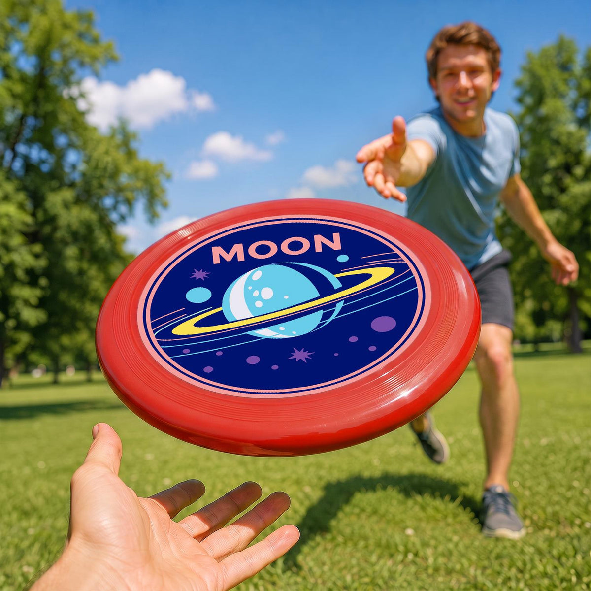 Moon Explorer (Paint by Numbers Flying Disc)