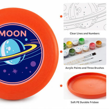 Moon Explorer (Paint by Numbers Flying Disc)
