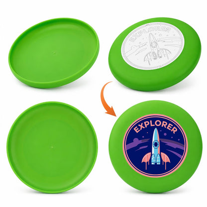Rocket Explorer (Paint by Numbers Flying Disc)