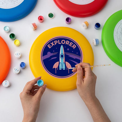 Rocket Explorer (Paint by Numbers Flying Disc)