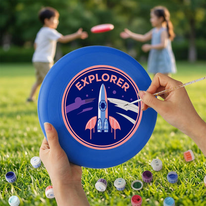 Rocket Explorer (Paint by Numbers Flying Disc)