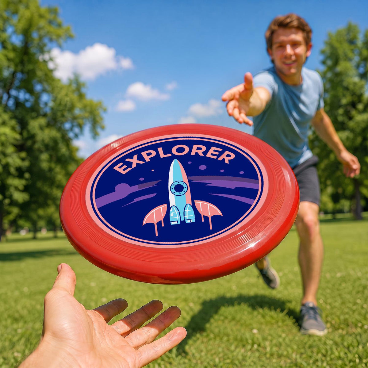 Rocket Explorer (Paint by Numbers Flying Disc)